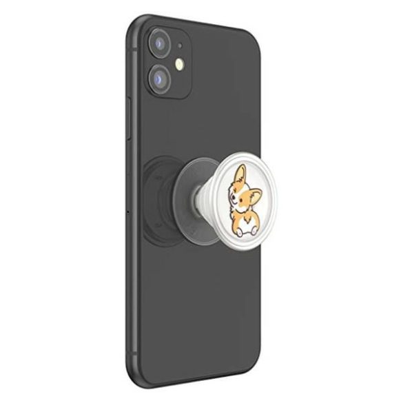 Popsockets PlantCore Grip Cheeky Corgi 806487 telefonra ragasztható fogantyú