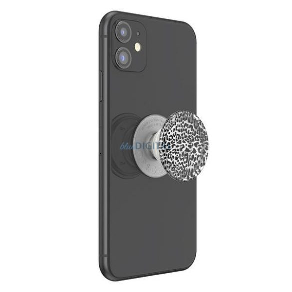 Popsockets PlantCore Grip Black Leopard kitámasztó