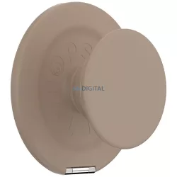   PopSockets Kick-Out Grip Latte MagSafe telefon fogantyú és állvány - bézs