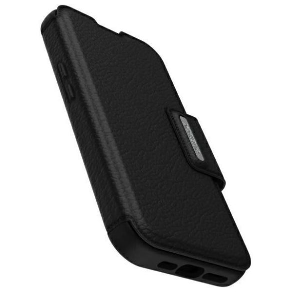 Otterbox Strada Wallet kinyitható tok iPhone 14 Pro - fekete