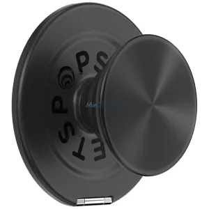 PopSockets Aluminum Radial MagSafe telefon fogantyú és állvány - fekete