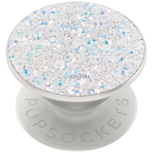 Popsockets Sparkle Snow White 800497 telefonra ragasztható fogantyú - premium