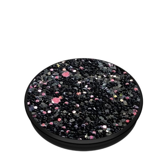 Popsockets 2 Sparkle Black 800498 telefonra ragasztható fogantyú - premium