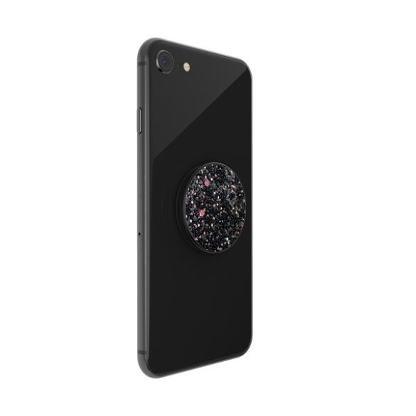 Popsockets 2 Sparkle Black 800498 telefonra ragasztható fogantyú - premium