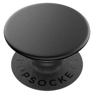 Popsockets 2 Alumínium fekete fogantyú telefontokhoz - premium