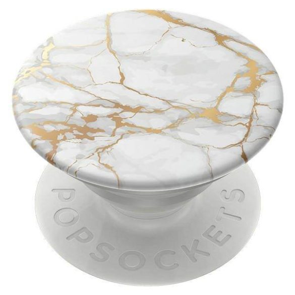 Popsockets 2 Gold Lutz Marble 801632 fogantyú telefontokhoz - standard