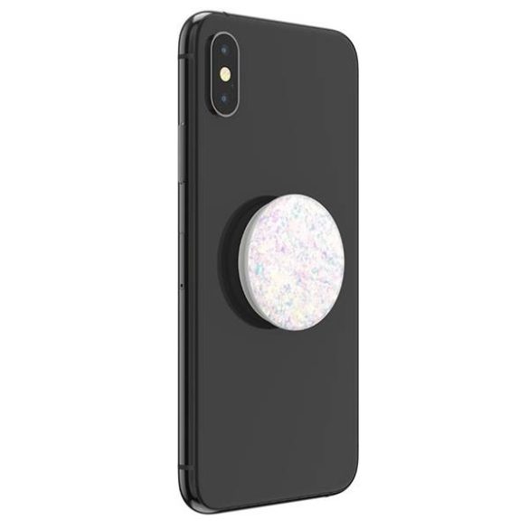 Popsockets 2 irizáló konfetti fehér 803751 fogantyú telefontokhoz - premium