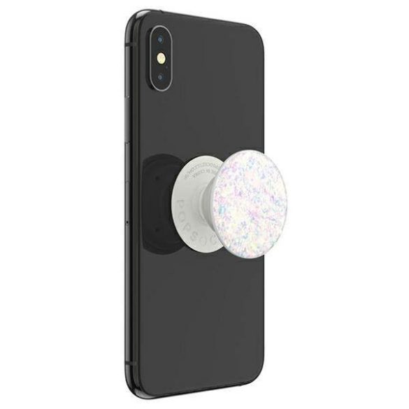 Popsockets 2 irizáló konfetti fehér 803751 fogantyú telefontokhoz - premium