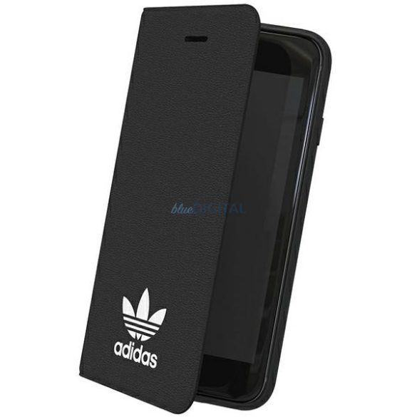 Adidas OR Booklet tok NEW BASIC iPhone 6/6S/7/8/SE2020/SE2022 fekete-fehér 26903