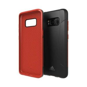 Adidas SP Solo Case Samsung SS17 S8 G950 fekete/piros tok