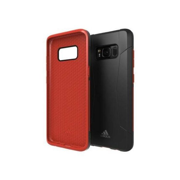 Adidas SP Solo Case Samsung SS17 S8 G950 fekete/piros tok