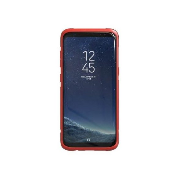 Adidas SP Solo Case Samsung SS17 S8 G950 fekete/piros tok