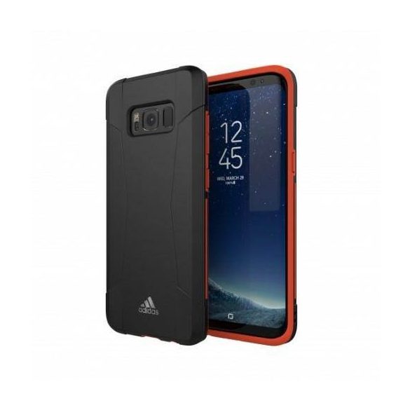 Adidas SP Solo Case Samsung SS17 S8 G950 fekete/piros tok