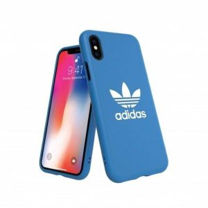 Adidas OR Moulded Case Basic iPhone X/XS kék fehér tok