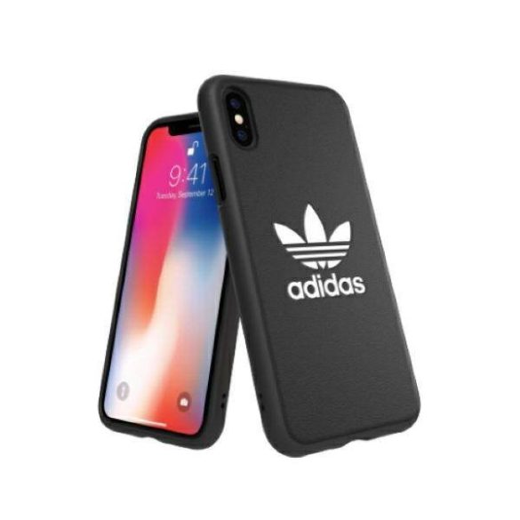 Adidas OR Moulded Case Basic iPhone X/XS fekete/fehér tok