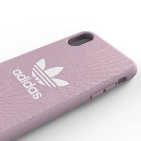 Adidas OR Moulded Case Canvas iPhone X/ Xs rózsaszín tok