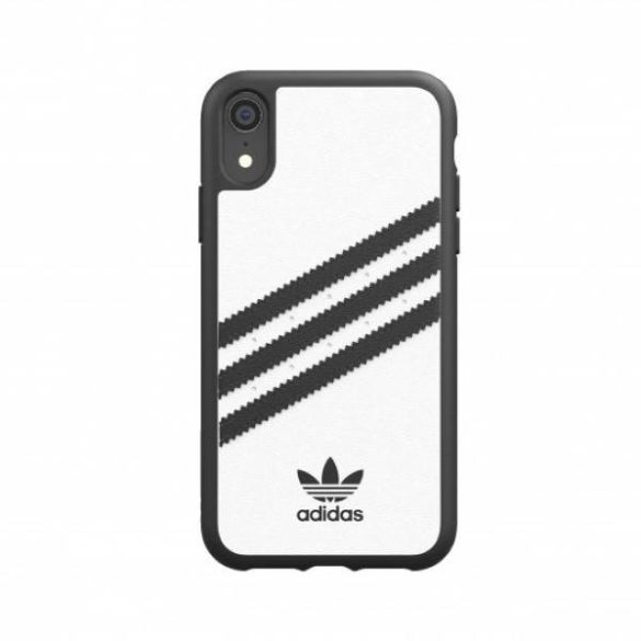 Adidas Moulded Case PU iPhone XR fekete/fehér tok