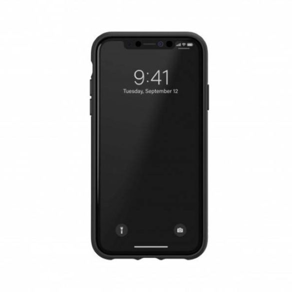 Adidas Moulded Case PU iPhone XR fekete/fehér tok
