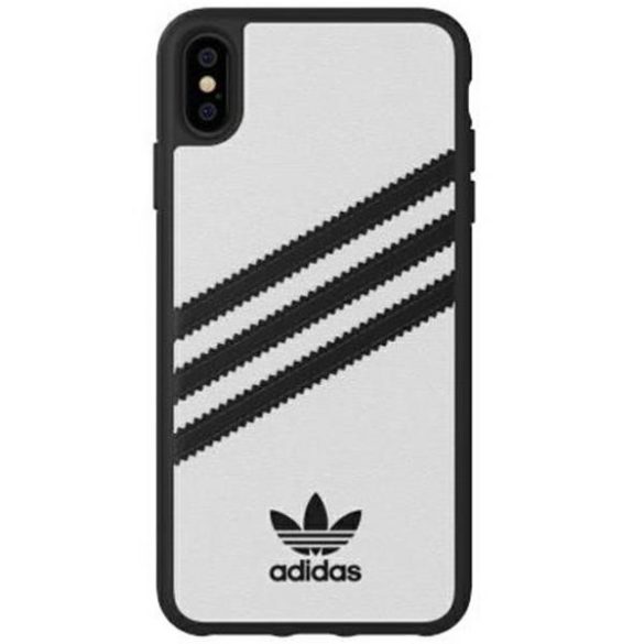 Adidas OR Molded Case PU iPhone Xs Max fehér 32809 tok