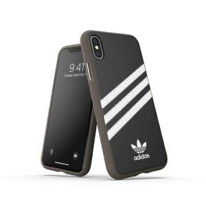 Adidas OR Moulded PU Gumsole iPhone X/XS fekete/fehér tok