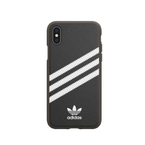 Adidas OR Moulded PU Gumsole iPhone X/XS fekete/fehér tok