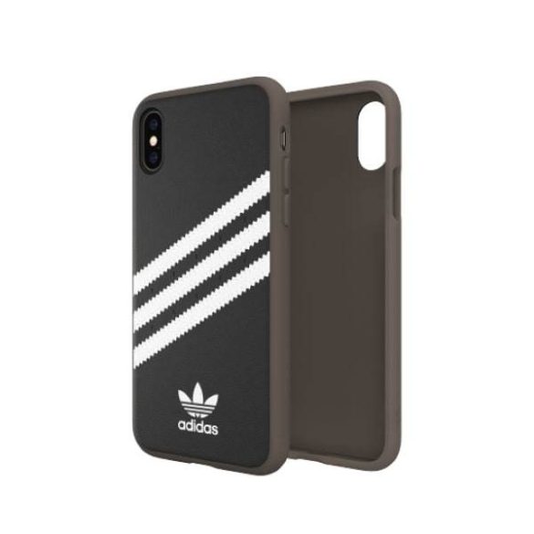 Adidas OR Moulded PU Gumsole iPhone X/XS fekete/fehér tok