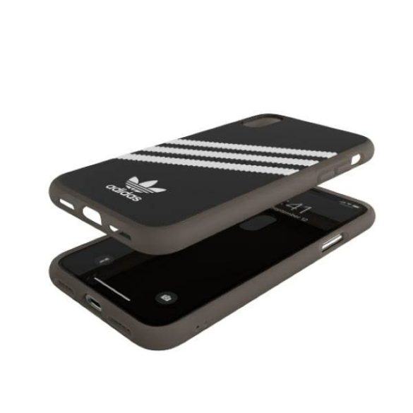 Adidas OR Moulded PU Gumsole iPhone X/XS fekete/fehér tok