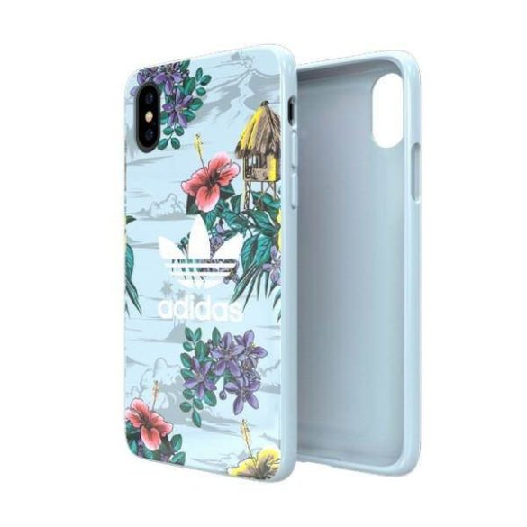 Adidas OR Snap Case Floral iPhone X/Xs 32139 szürke tok