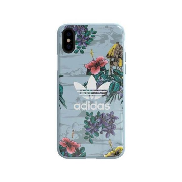 Adidas OR Snap Case Floral iPhone X/Xs 32139 szürke tok