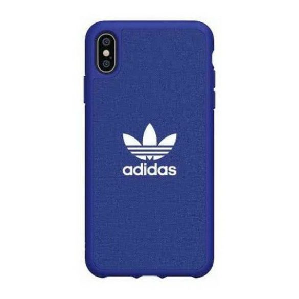 Adidas Moulded Case CANVAS iPhone Xs Max kék tok