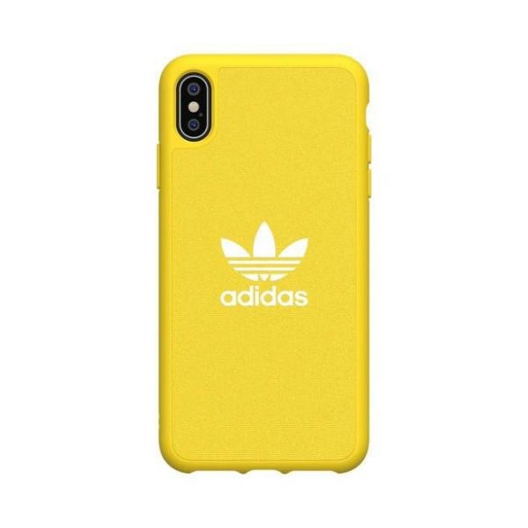 Adidas Molded Case CANVAS iPhone Xs Max sárga 34965 tok