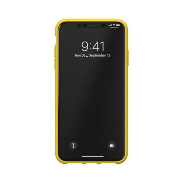 Adidas Molded Case CANVAS iPhone Xs Max sárga 34965 tok