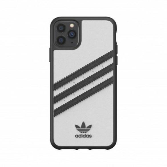 Adidas Moulded Case PU iPhone 11 Pro Max fekete/fehér tok