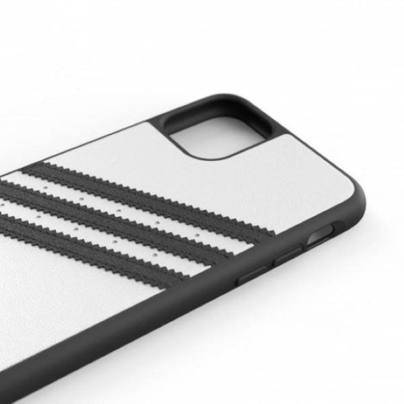 Adidas Moulded Case PU iPhone 11 Pro Max fekete/fehér tok