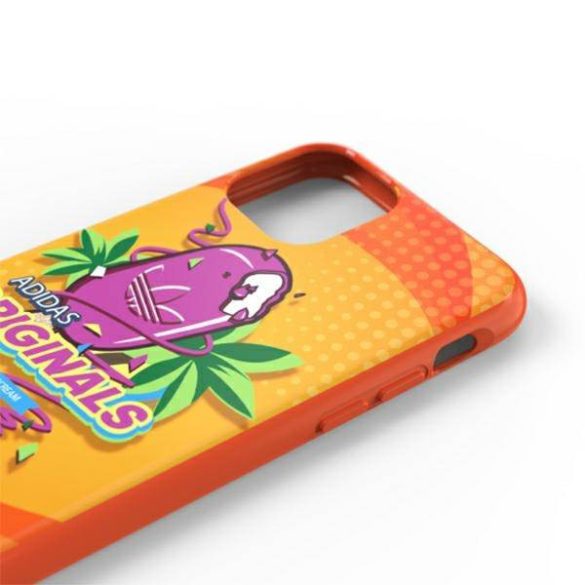 Adidas Moulded Case BODEGA iPhone 11 Pro narancssárga tok
