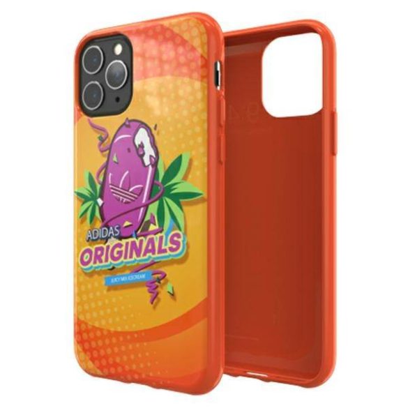 Adidas Moulded Case BODEGA iPhone 11 Pro narancssárga tok