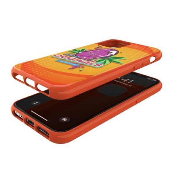 Adidas Moulded Case BODEGA iPhone 11 Pro narancssárga tok