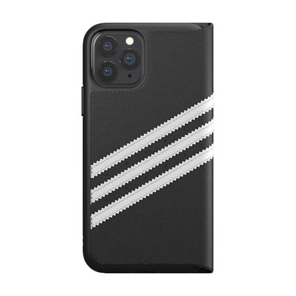 Adidas OR könyvtok PU iPhone 11 Pro fekete/fehér