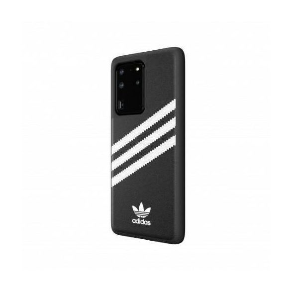 Adidas OR Moulded Case PU Samsung G988 Samsung Galaxy S20 Ultra fekete/fehér tok