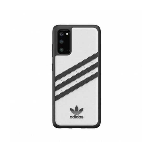 Adidas OR Moulded Case PU Samsung G980 Samsung Galaxy S20 fekete/fehér tok