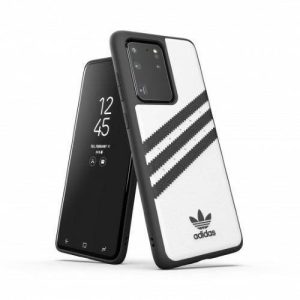 Adidas OR Moulded Case PU Samsung G988 Samsung Galaxy S20 Ultra fekete/fehér tok