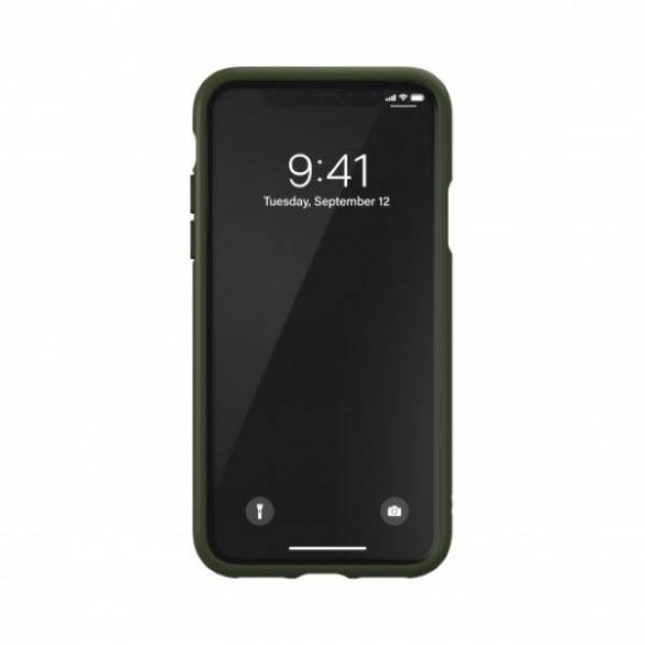 Adidas OR Moulded Case PU iPhone X/XS zöld tok