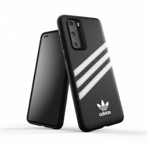 Adidas OR Moulded PU Samsung Galaxy S20 Huawei P40 fekete/fehér tok