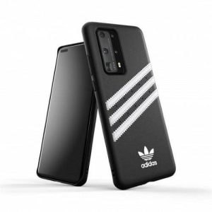 Adidas OR Moulded PU Samsung Galaxy S20 Huawei P40 fekete/fehér tok