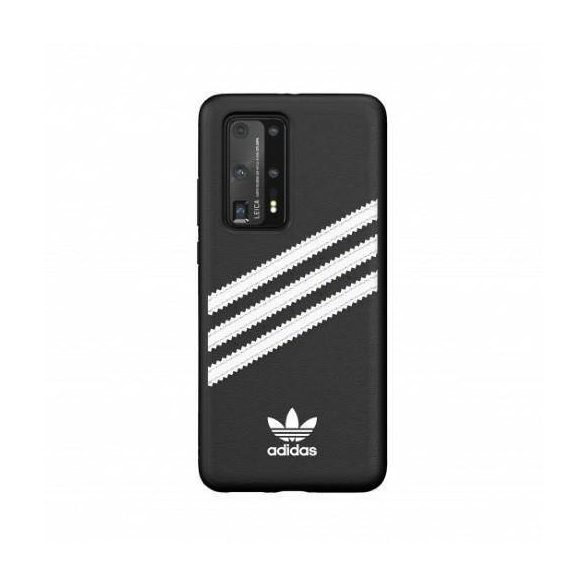 Adidas OR Moulded PU Samsung Galaxy S20 Huawei P40 fekete/fehér tok