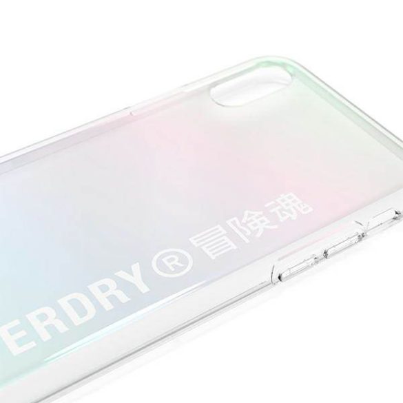 SuperDry Snap iPhone X/Xs átlátszó tok