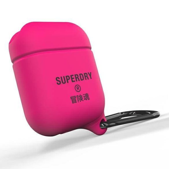 SuperDry AirPods 1/2 tok vízálló rózsaszínű