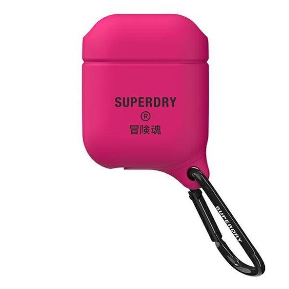 SuperDry AirPods 1/2 tok vízálló rózsaszínű