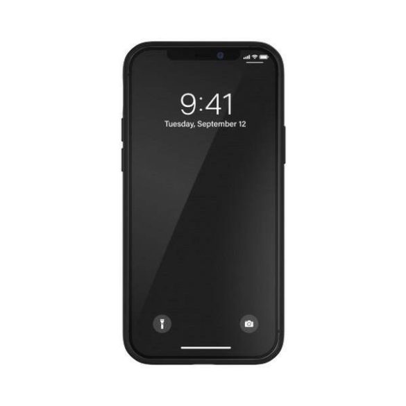 Adidas OR Moulded Case BASIC iPhone 12/ 12 Pro fekete/fehér tok