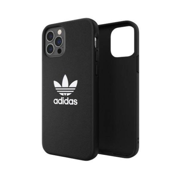 Adidas OR Moulded Case BASIC iPhone 12/ 12 Pro fekete/fehér tok